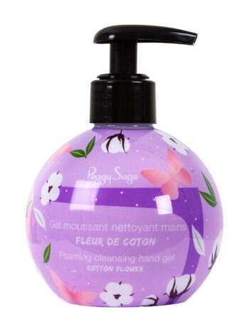 Gel espumoso limpiador para manos flor de algodón 235ml