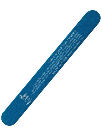 Lima para uñas 2 caras 240/240, azul