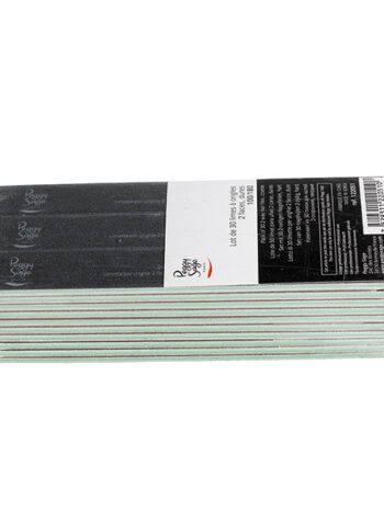Lote 30 limas para uñas 2 caras 100/180, negro