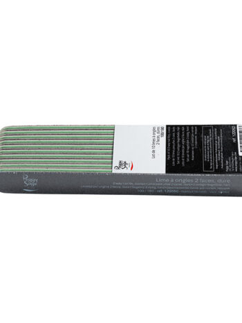 Lote 10 limas para uñas 2 caras 100/180, negro