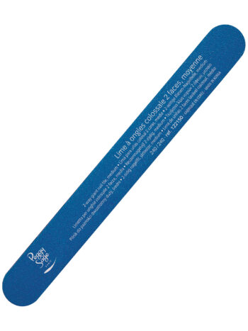 Lima para uñas colosal 2 caras 240/240, azul