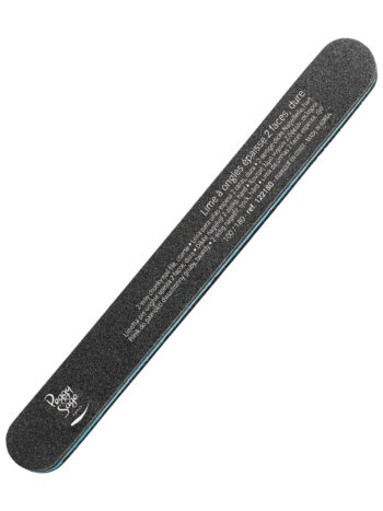 Lima para uñas espesa 2 caras 100/180, negro