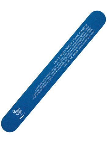 Lima para uñas espesa 2 caras 240/240, azul