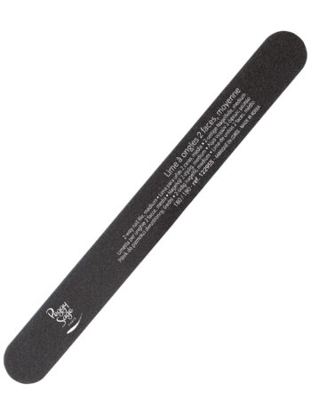 Lima para uñas 2 caras 180/180, negro