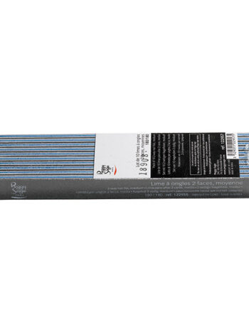 Lote 10 limas 2 caras 180/180, negro