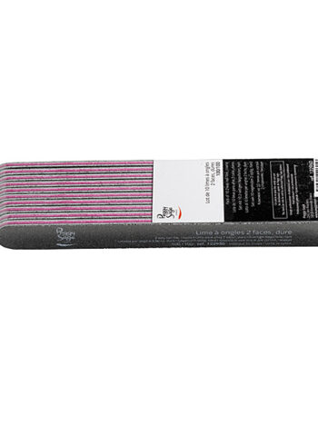 Lote 10 limas para uñas 2 caras 100/100, negro
