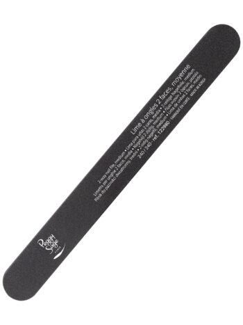 Lima para uñas 2 caras 240/240, negro