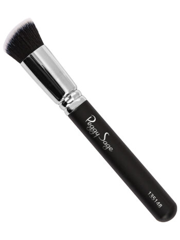 Pincel base de maquillaje - redondo y biselado - 20,5 mm