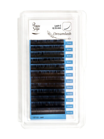 Pestañas de seda profesionales 7, 8, 9, 10, 11mm/ C / 0.15