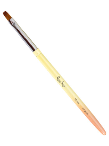 pincel plano gel UV - sintético #4 Summer 2020