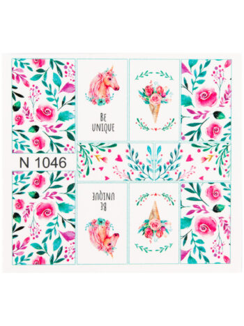 Water decals  - calcomanías para uñas Summer 2020