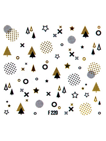 Water decals - calcomanías para uñas Christmas 2020