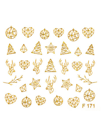 Water decals - calcomanías para uñas Christmas 2020