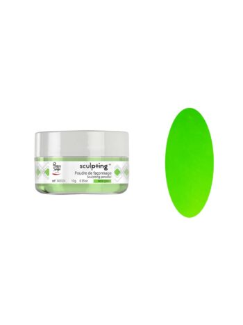Polvos para confección neon green -10g