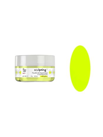 Polvos para confección neon yellow -10g