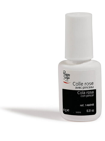Cola rosa con pincel 6g
