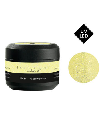 Gel UV&LED color para uñas Rainbow yellow 5g