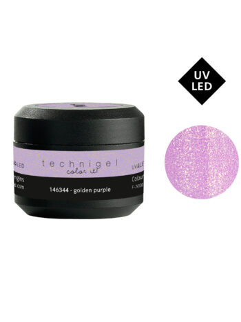 Gel UV&LED color para uñas Golden Purple 5g