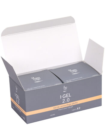 Lote de 2 Geles de camuflaje melocotón UV&LED I-GEL 2.0 - 50 g 146571