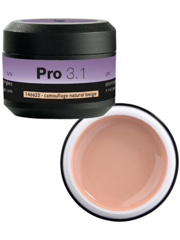 Pro 3.1 Gel monofásico UV/LED 15 g Camuflaje Natural Beige