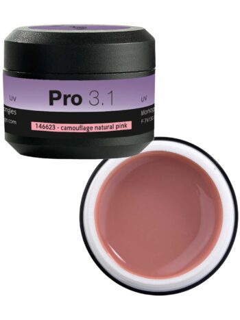 Pro 3.1 Gel monofásico UV/LED 15 g Camuflaje Natural Pink