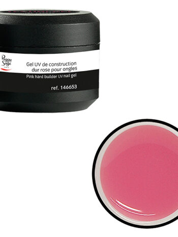 Gel UV de construcción duro rosa para uñas 15g