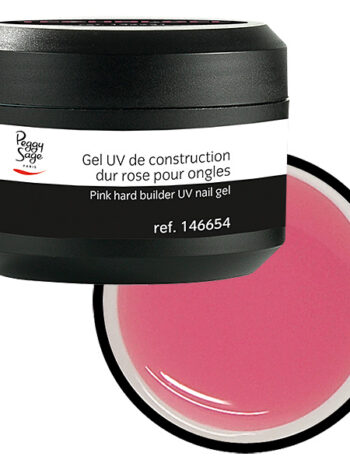 Gel UV de construcción duro rosa para uñas 50g
