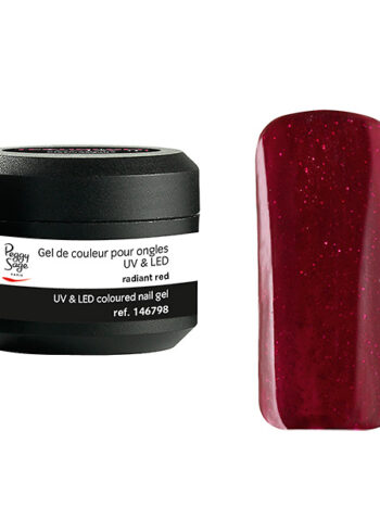 Gel UV&LED color para uñas radiant red 5g