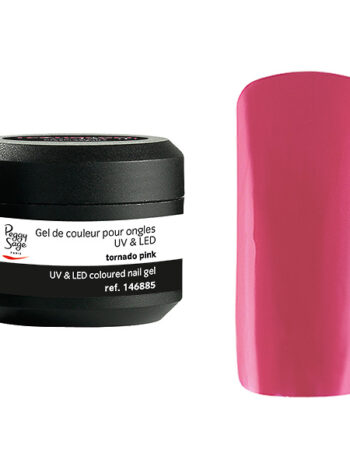 Gel UV&LED color para uñas tornado pink 5g