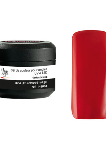 Gel UV&LED color para uñas fantastic red 5g