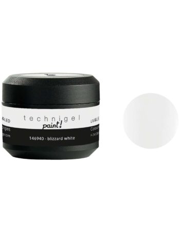 Gel de color para uñas UV&LED blizzard white 5g