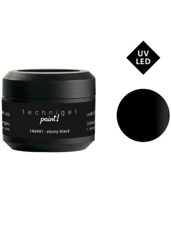 Gel de color paint ebony black para uñas UV&LED 5g