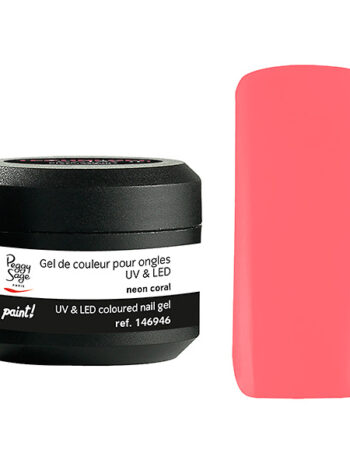 Gel de color para uñas UV&LED neon coral 5g
