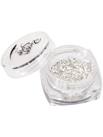 Purpurinas para uñas Silver shimmer