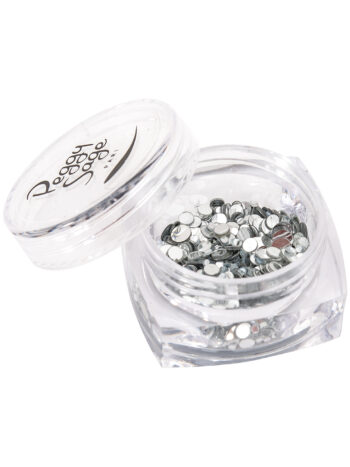 Purpurinas para uñas Silver mix
