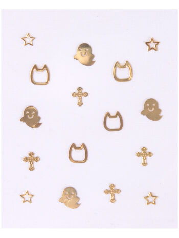 Adornos adhesives para uñas metallic Autumn 2019