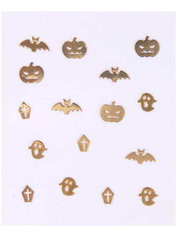 Adornos adhesives para uñas metallic Autumn 2019