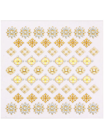 Adornos adhesives para uñas jewel Christmas 2019