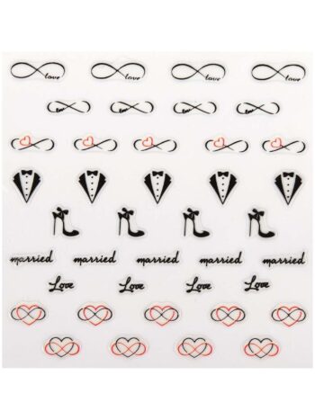 Adornos adhesives para uñas
