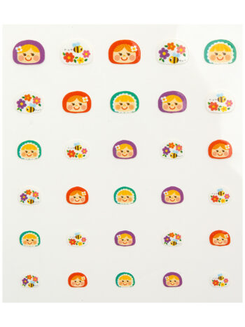 Adornos adhesives  kids para uñas