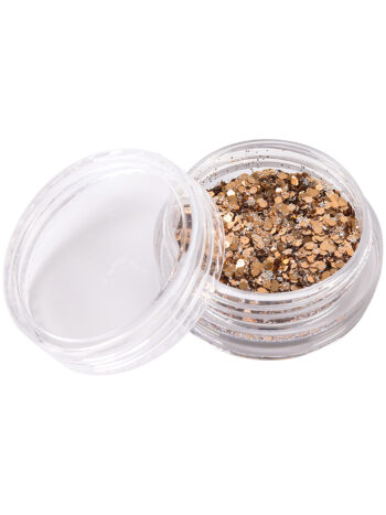 Purpurinas para uñas gold flakes -1g