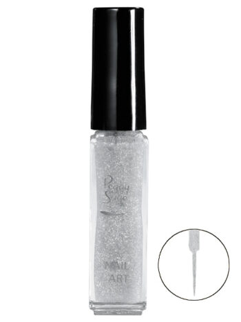 Esmalte para uñas nail art pailleté argent 7ml