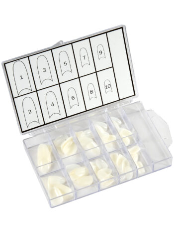 Set de 100 uñas artificiales
