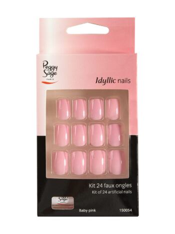 Set 24 uñas artificiales Idyllic nails - baby pink