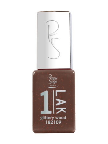 One-LAK 1-step gel polish glittery wood - 5ml