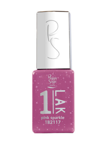 One-LAK 1-step gel polish pink sparkle  - 5ml