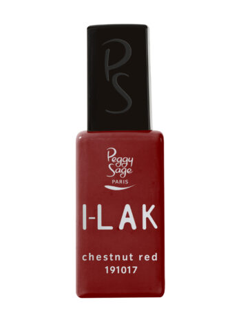 I-lAK soak off gel polish chestnut red  11 ml