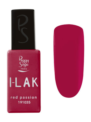 I-lAK soak off gel polish red passion - 11ml