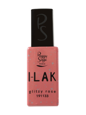 I-LAK soak off gel polish glitzy rose - 11ml