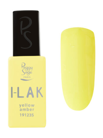 I-LAK soak off gel polish yellow amber 11 ml